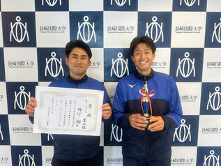 九州学生室内テニス選手権：男子ダブルス準優勝！男子シングルス3 位！及び九州学生テニス連盟ランキングについて