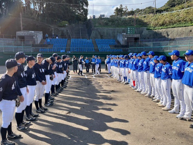 11/30（土）本学野球部vs東義大学野球部　交流戦