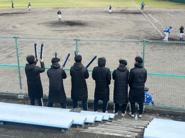 11/30（土）本学野球部vs東義大学野球部　交流戦